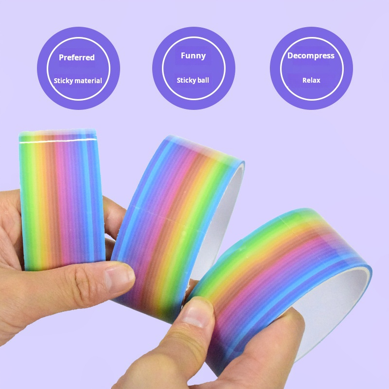Glue Stick Pack - 1 قطعة كرات قوس قزح كرات