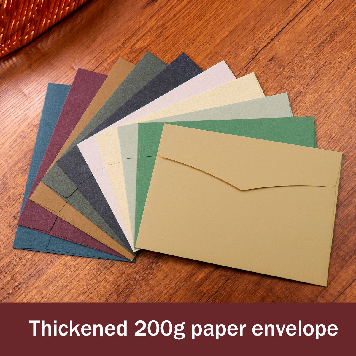 Letter Envelope Kraft - 50 قطعة/الوحدة 23x16.2 سنتيمتر المغلف عالية