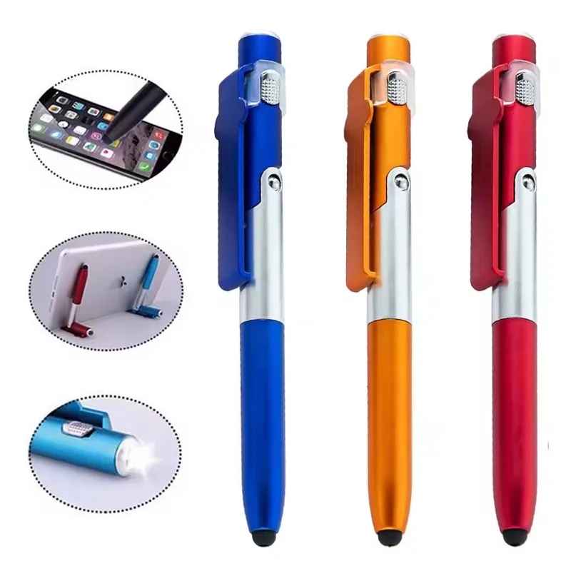 قلم متعدد الوظائف 4 في 1 مع ضو - مراجعة Stationery Warehouse وسعره