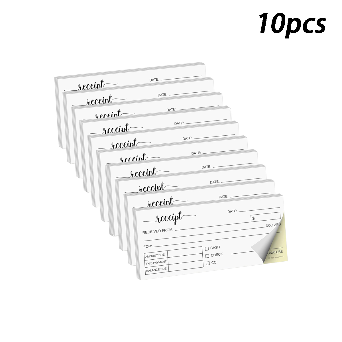 10 كتب، 150 نسخة إجمالًا، 7 ×  - مراجعة Carbon Copy Book وسعره