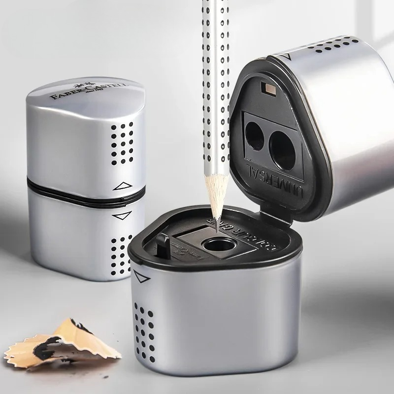 مبراة أقلام رصاص فنان 3 في 1 م - مراجعة Faber-Castell Pencil Grip وسعره