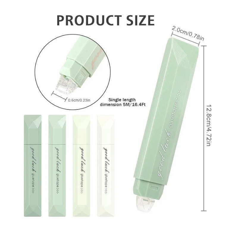 4 قطع من شريط الغراء متدرج الأ - مراجعة Glue Stick Pack وسعره