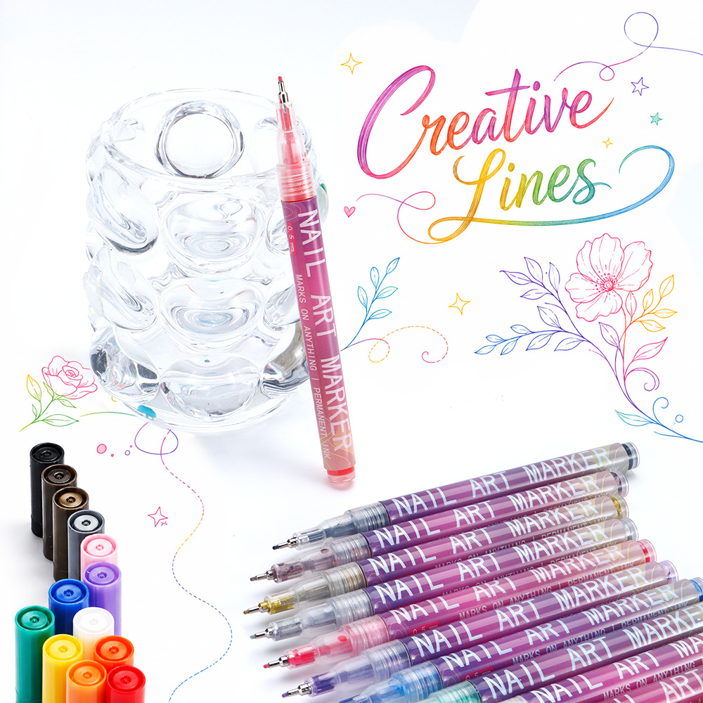 12 قطعة أقلام تحديد بخط رفيع 0 - مراجعة Copic Marker Sketch وسعره