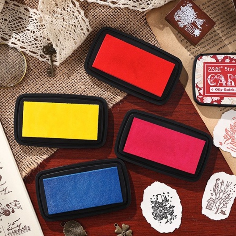 وسادة حبر ملونة جديدة سهلة الا - مراجعة Self Inking Stamp وسعره