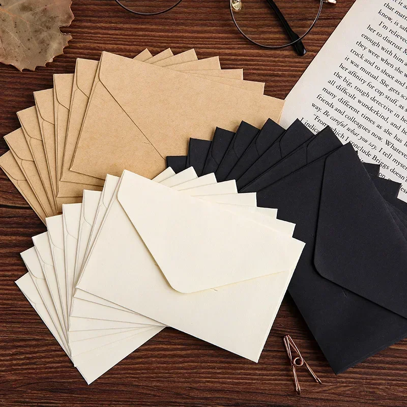 20/40/80 قطعة الكلاسيكية الأبي - مراجعة Letter Envelope Kraft وسعره