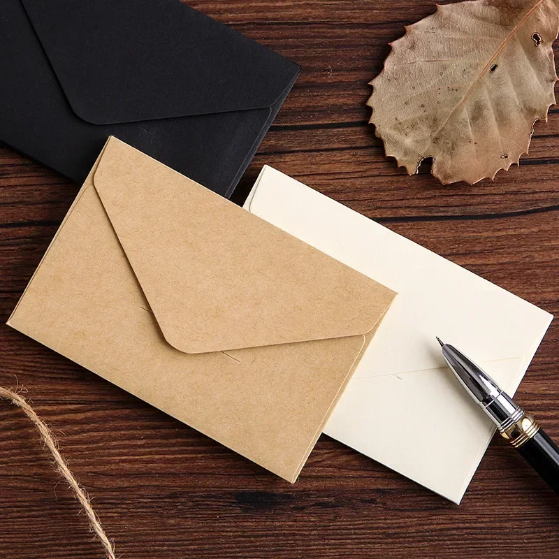 20/40/80 قطعة الكلاسيكية الأبي - مراجعة Letter Envelope Kraft وسعره