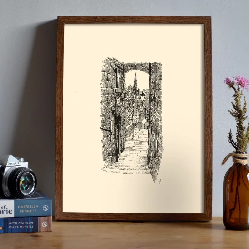 لوحة فنية جدارية قماشية بتصميم - مراجعة Fountain Pen Ink وسعره