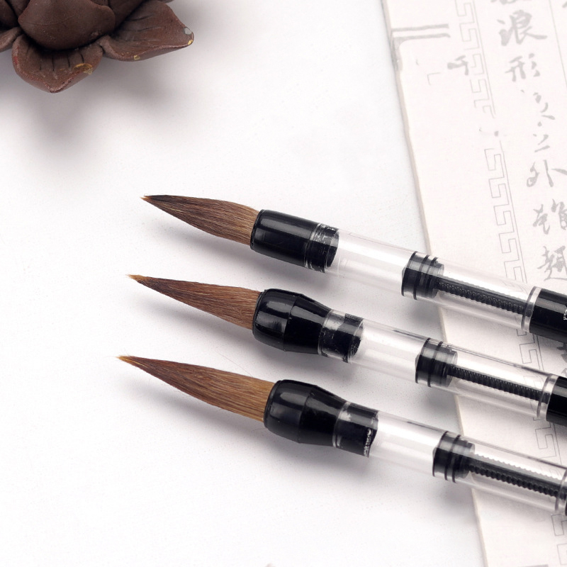 3 قطعة مجموعة فرشاة الخط تخزين - مراجعة Fountain Pen Ink وسعره